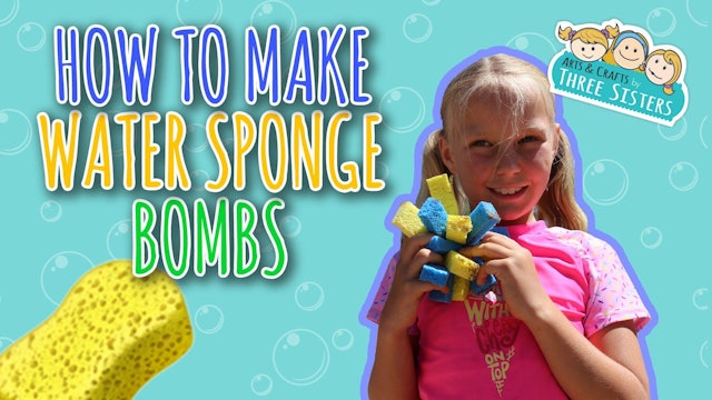 How to Make Water Sponge Bombs  |  Camp Games and Summer Activities