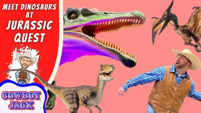 Meet Dinosaurs at Jurassic Quest with...