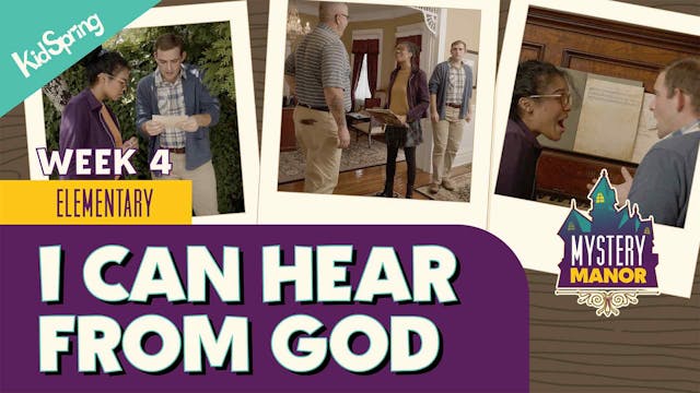 I Can Hear From God | Mystery Manor (...