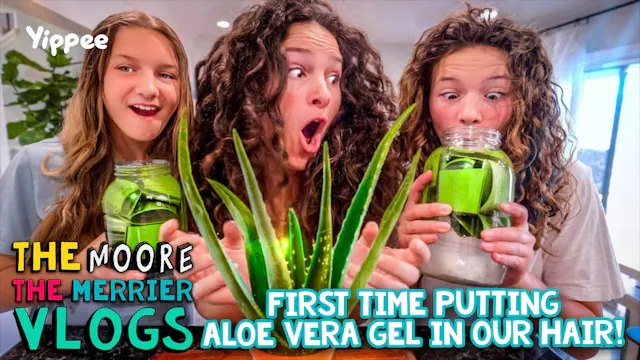 First Time Putting Aloe Vera Gel In O...
