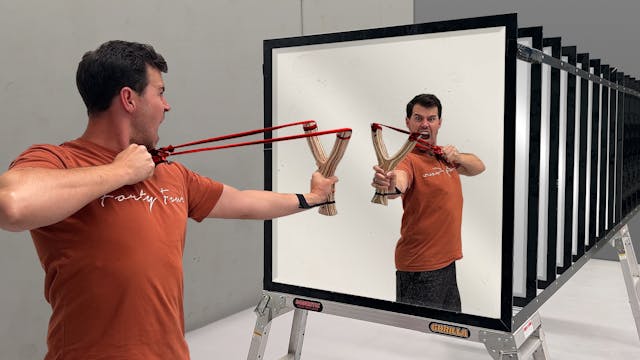 How Many Mirrors Stops A Slingshot???