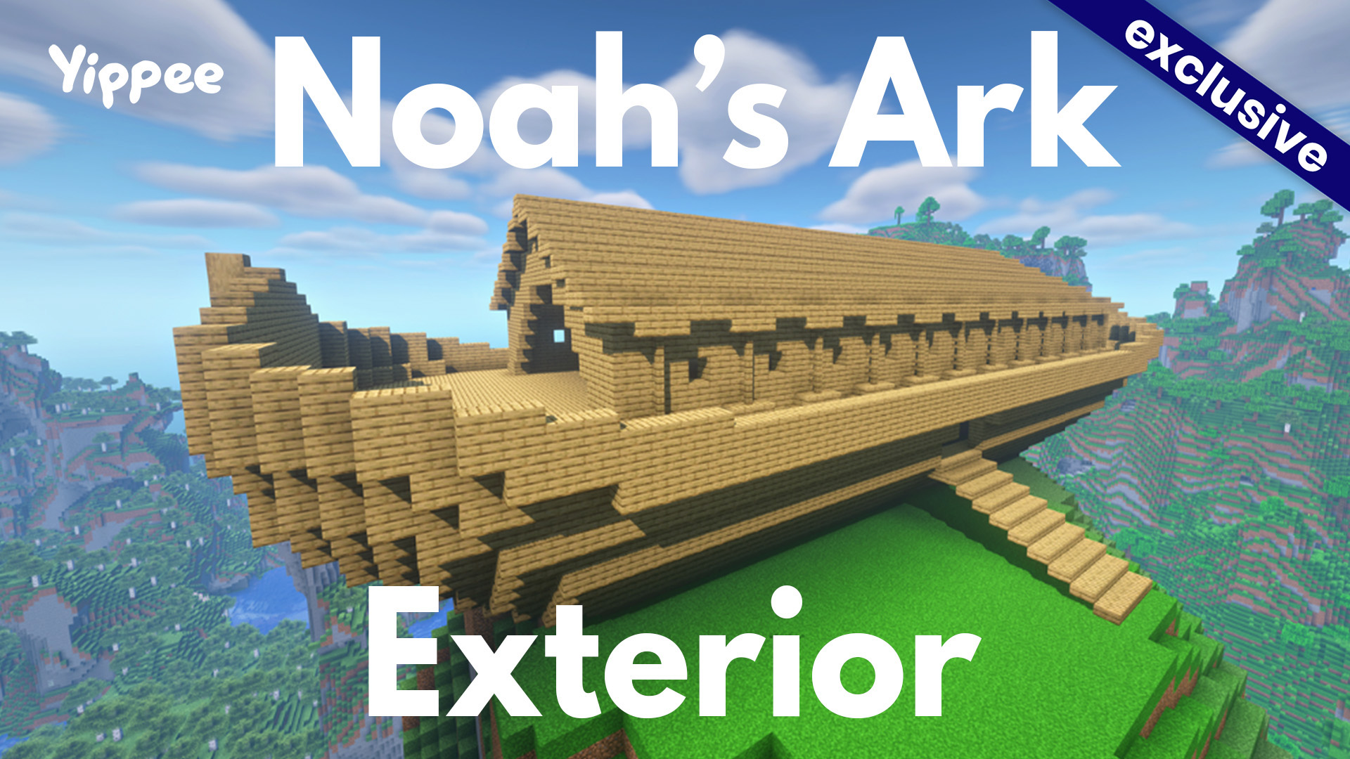 Noah's Ark Minecraft Build