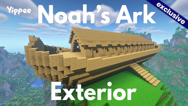 Noah's Ark Minecraft Build