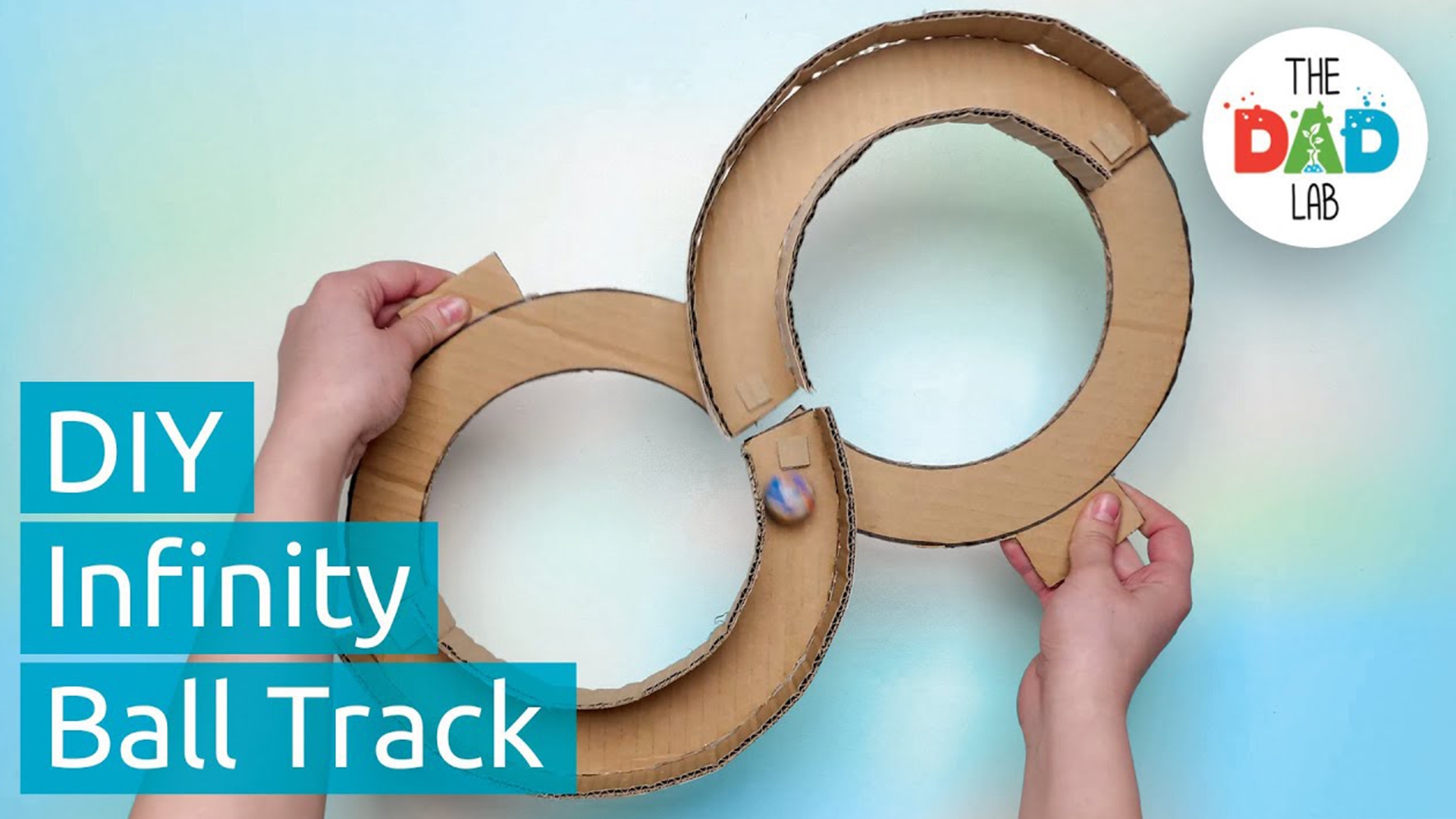 How To Make Marble Game at Home | DIY Cardboard Loop Game