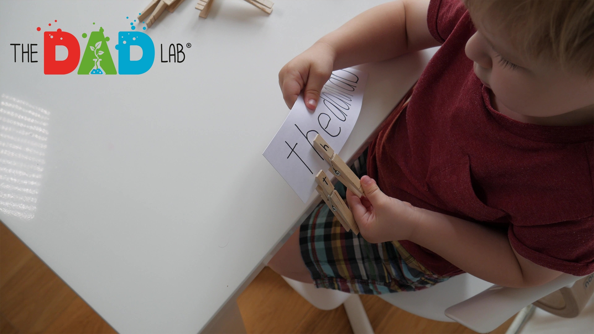 Letter Recognition Activity With Pegs #2