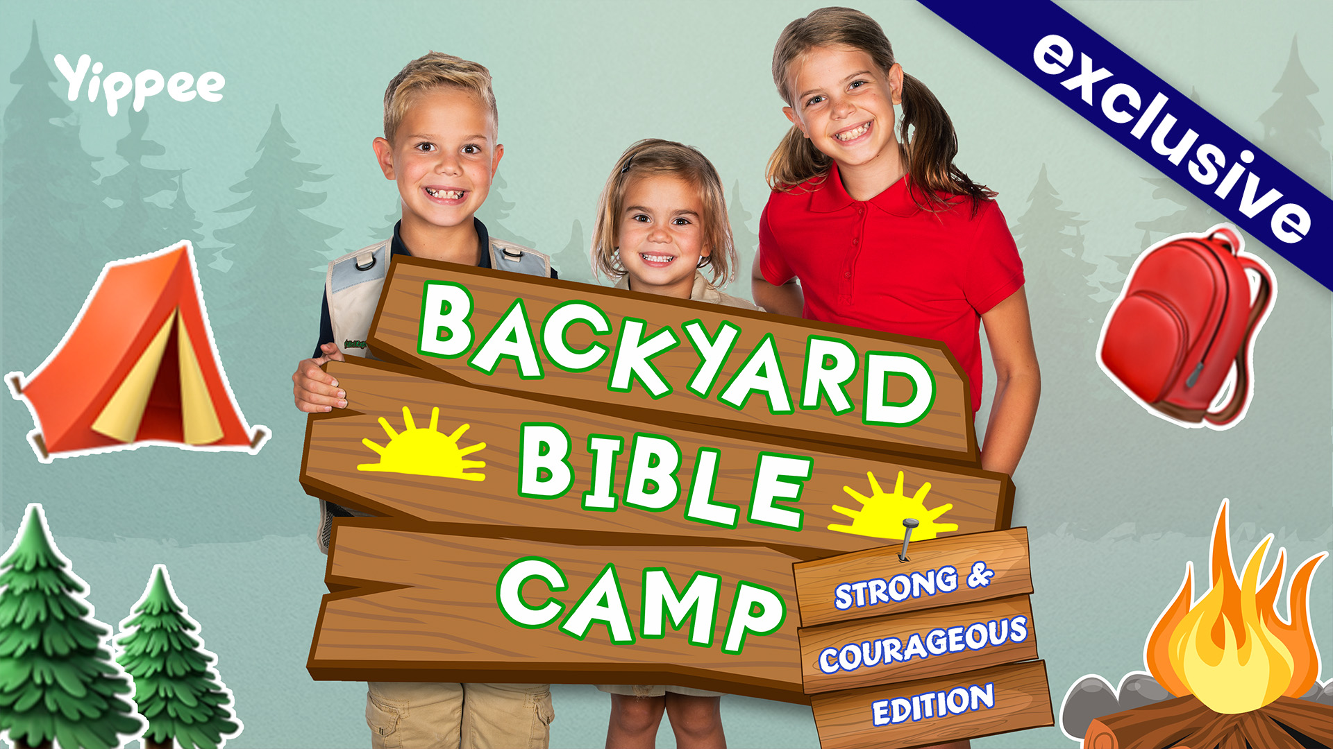 Backyard Bible Camp | Strong & Courageous Edition