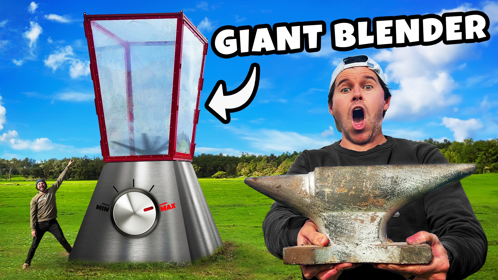 ANVIL VS WORLDS LARGEST BLENDER