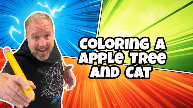 Coloring a Tree and a Cat