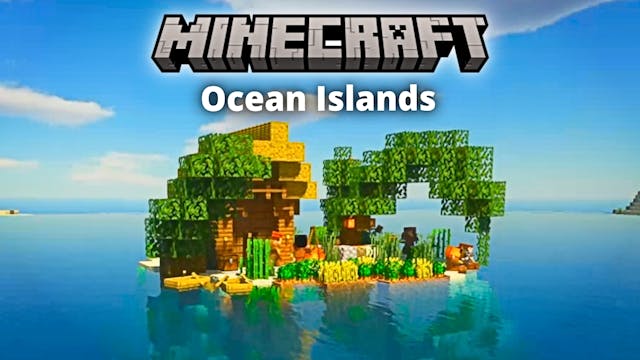 3 Ocean Islands | Minecraft Build