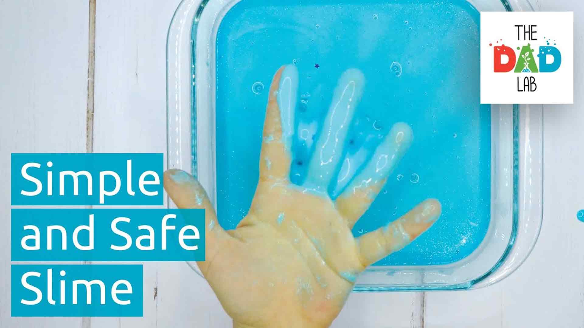 DIY Safe Christmas Slime | Christmas Science Experiment