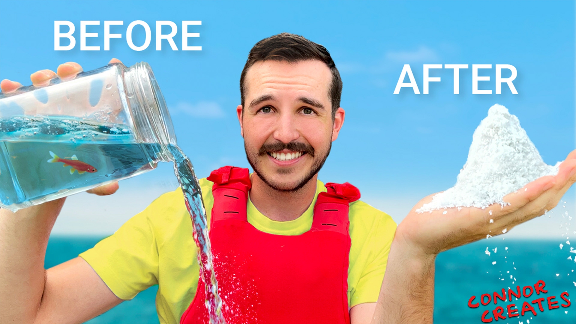 How I Turned Sea Water into Cooking Salt