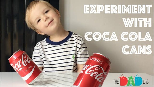Kids Science Experiment with Coca Col...