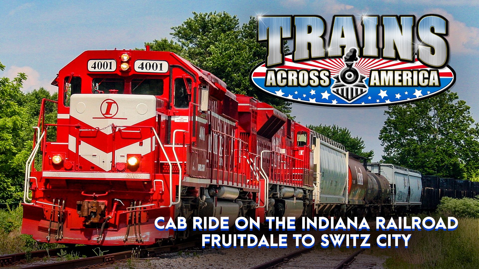 Cab Ride on the Indiana Rail Road-Fruitdale to Switz City