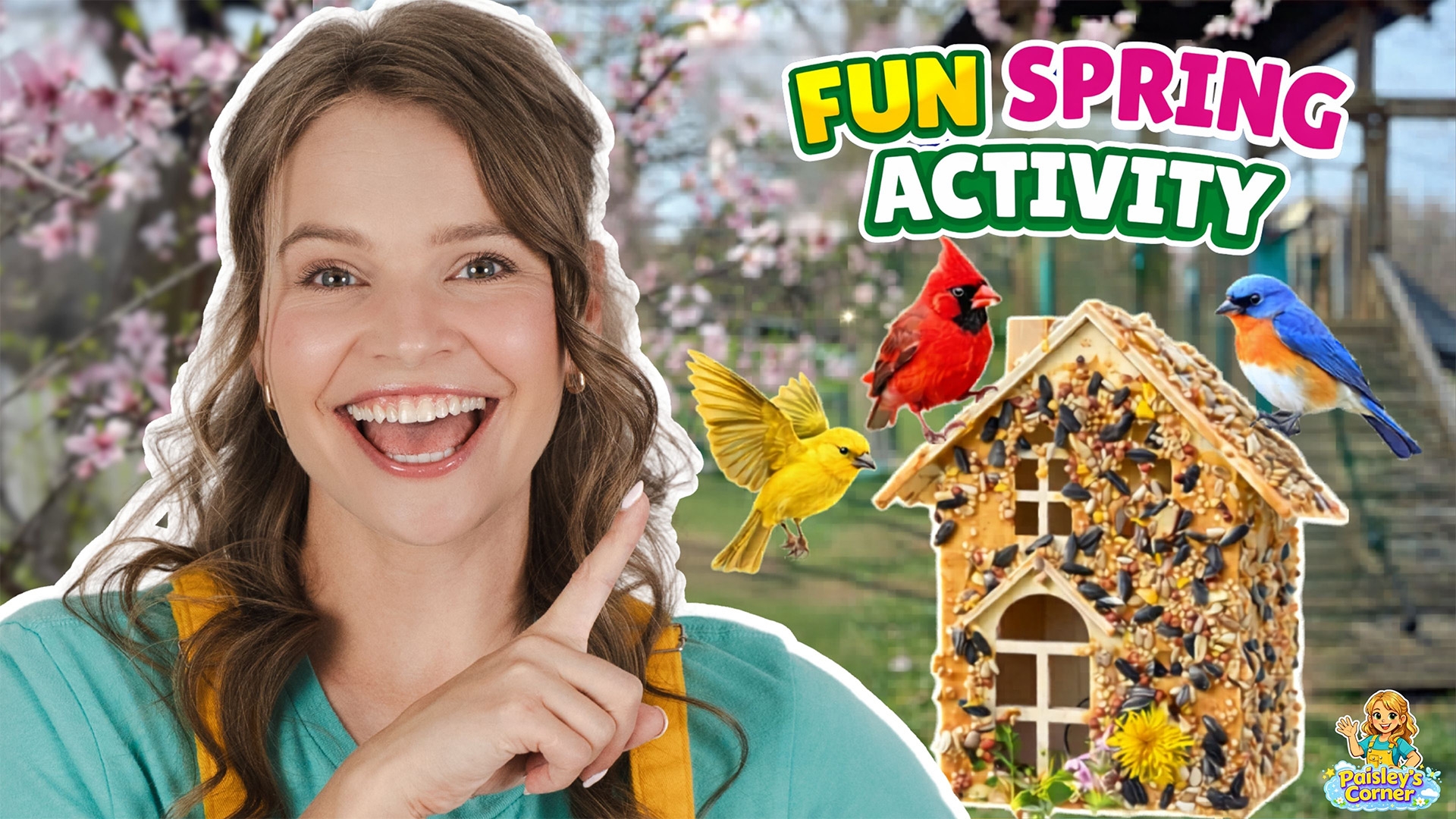 Edible Backyard Birdfeeders
