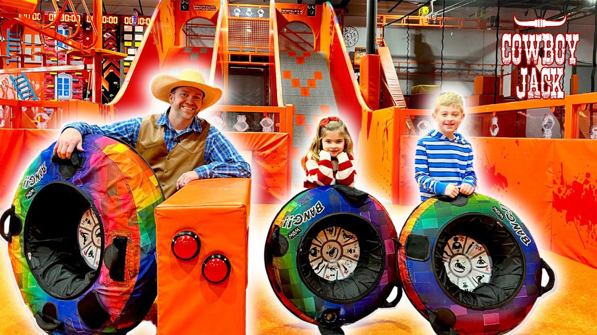 Playplace Fun at a Trampoline Park