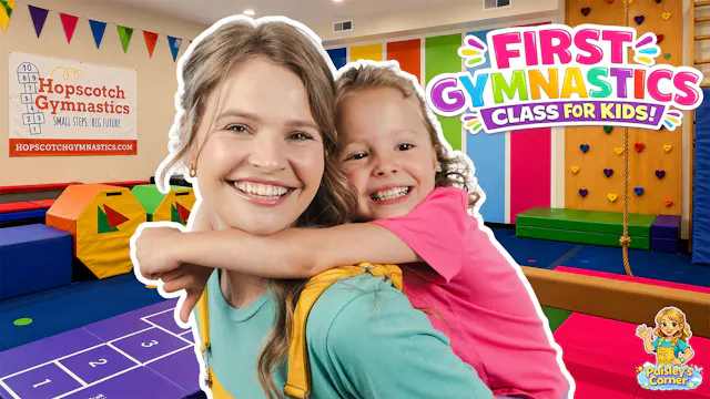 First Gymnastics Class for Kids!