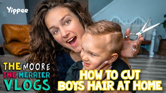 How To Cut Boys Hair At Home - Easy B...