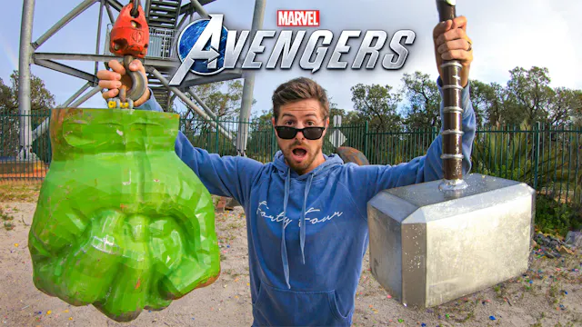 SOLID STEEL Hulk Fist Vs. LEAD-FILLED...