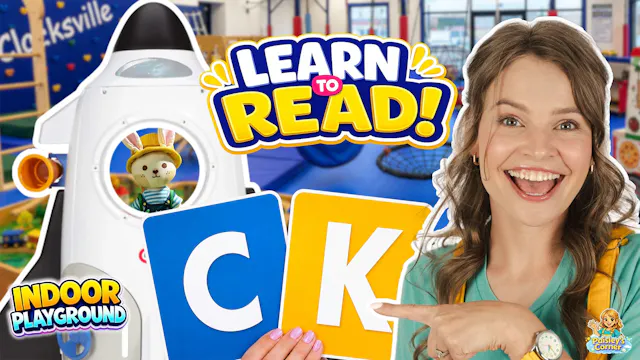 Letter Hunt at Indoor Playground - Le...