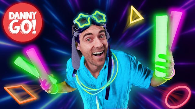 Watch the Glow in the Dark Shapes Dance!