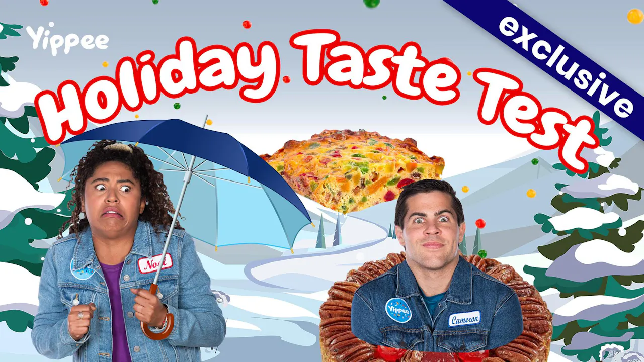 Christmas Foods Taste Test - The Yippee Show - Yippee - Faith filled shows!