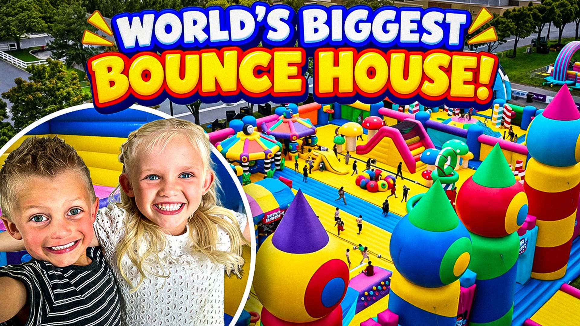 Learning Through Play at the WORLD’S BIGGEST BOUNCE HOUSE