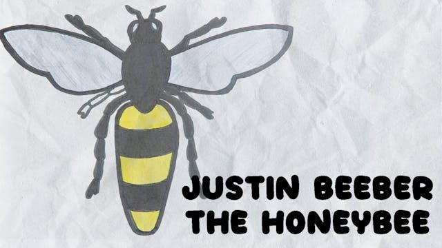 Learn to Draw Justin Beeber the Honeybee