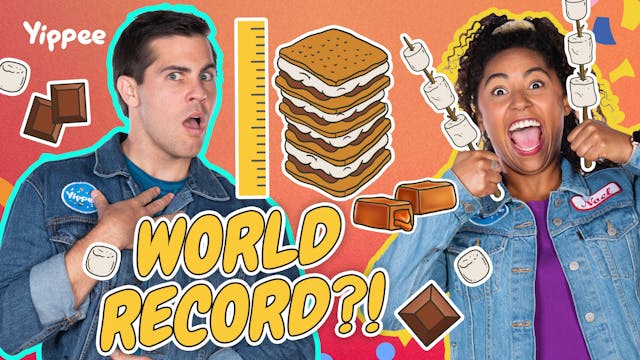 WORLD’S TALLEST S’MORE EVER?!