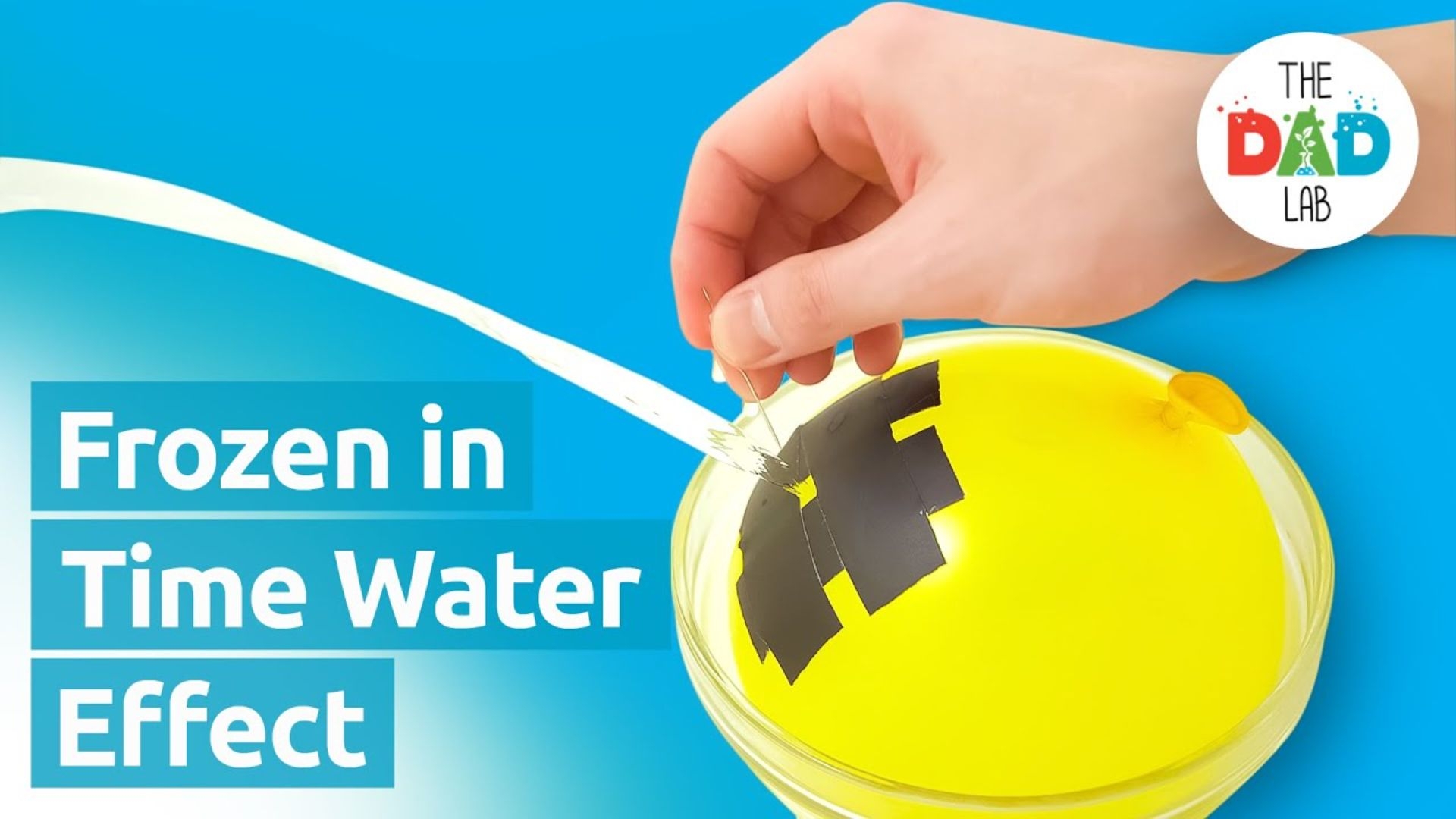 Frozen Water Flow Illusion and Balloon Experiment