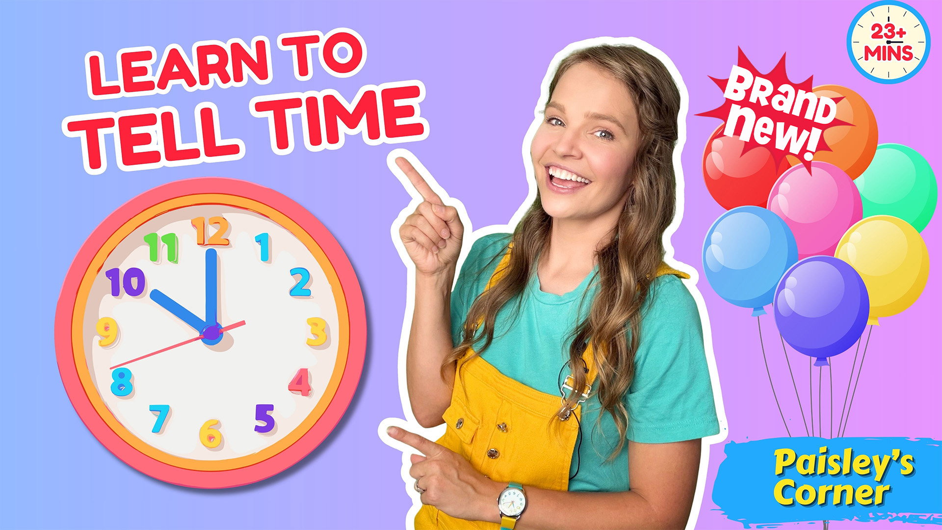 Learn to Tell Time with Silly Miss Lily