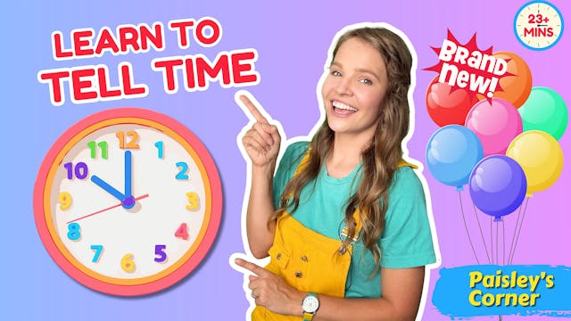 Learn to Tell Time with Silly Miss Lily