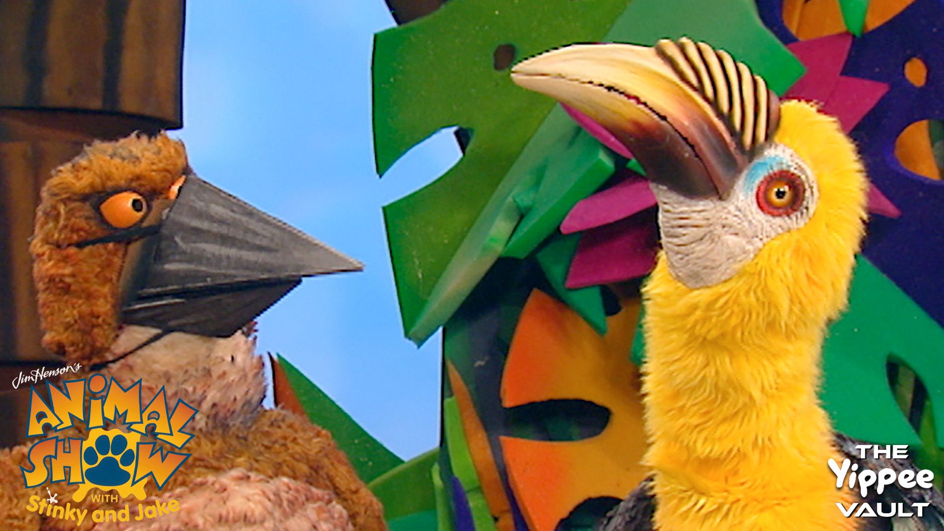 Hornbill & Woodpecker