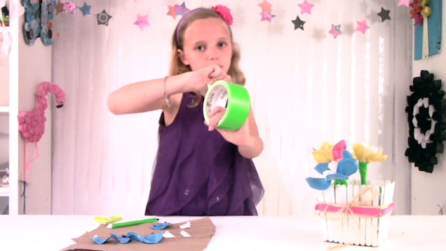 How to Make Duck Tape Flower Pens | DIY Duct Tape Craft