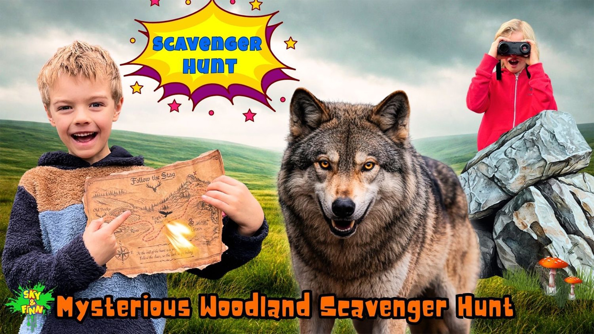 Mysterious Woodland Scavenger Hunt