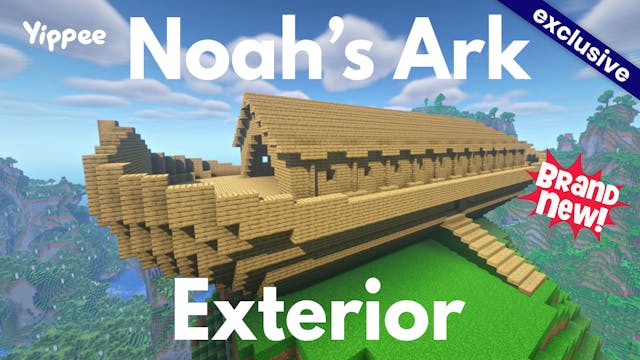 Noah's Ark Minecraft Build