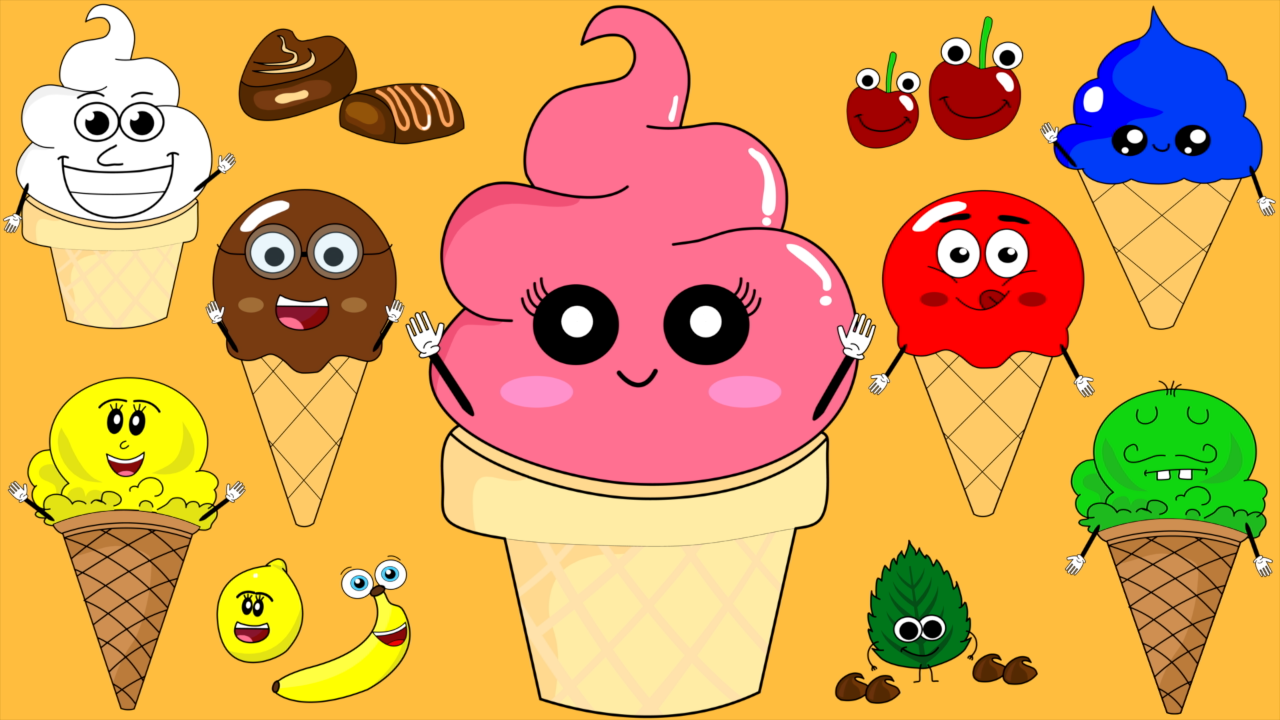 Ice Cream Colors Song