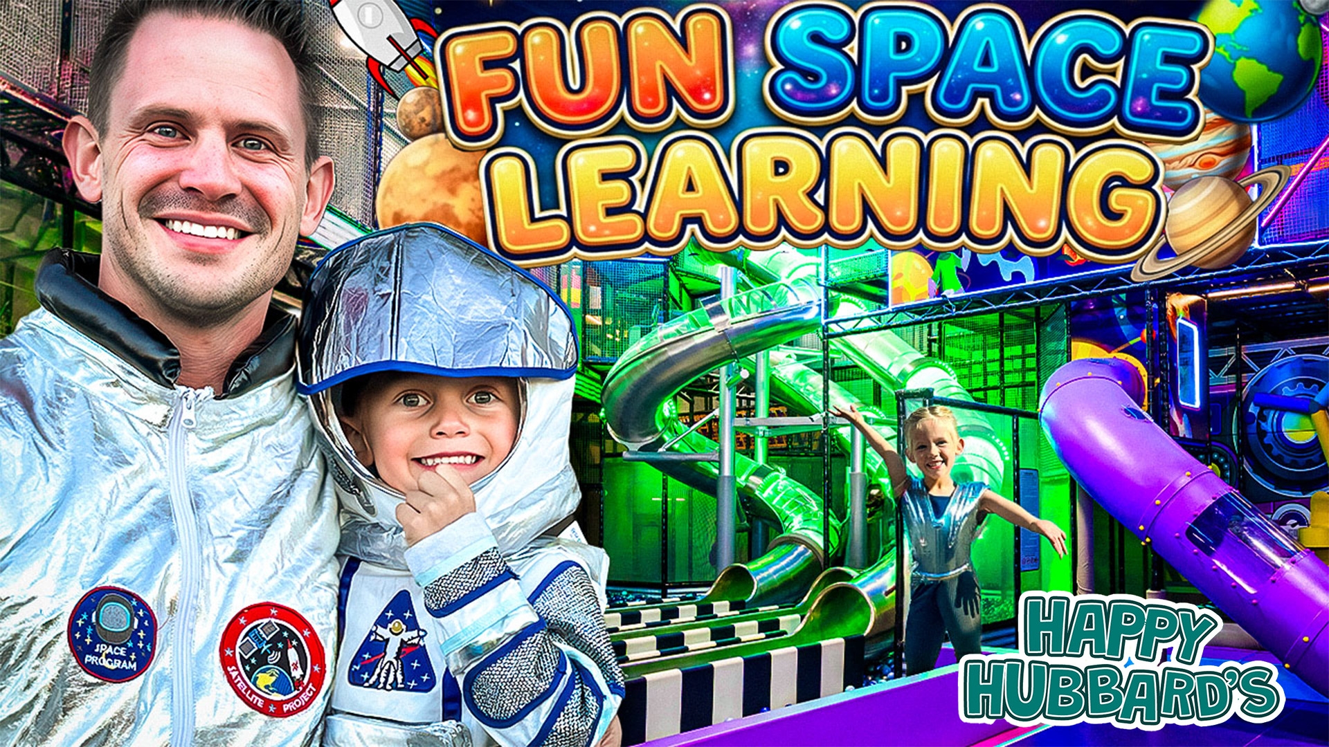 Massive Indoor Space Playground for Kids | Educational Learn Through Play