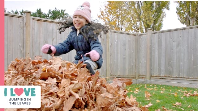 Jumping in the Leaves