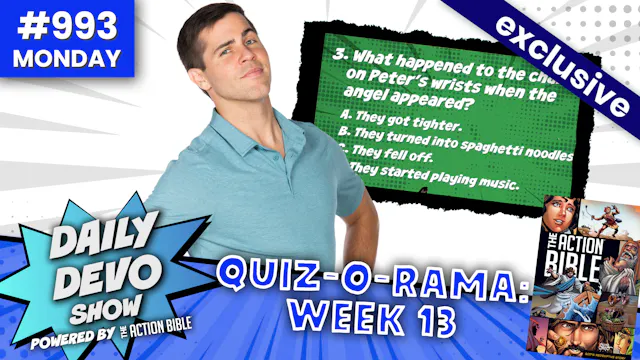 #993 - Quiz-O-Rama: Week 13