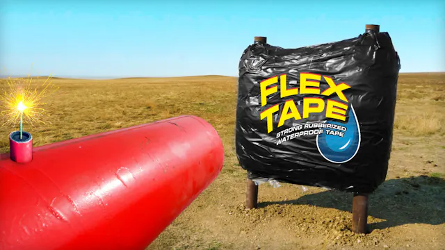 Can Flex Tape Stop A Cannonball