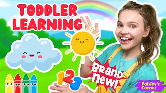 Learn Weather, Colors, and First Words!