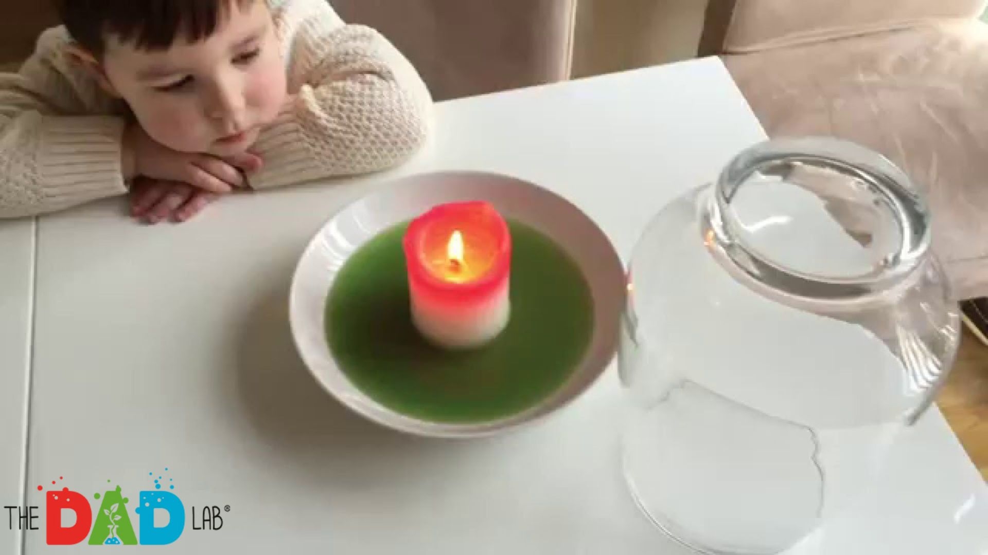 Vacuum Candle Experiment for Kids