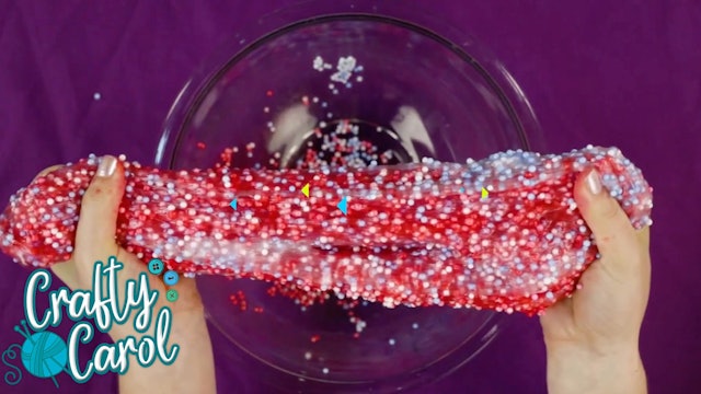 DIY 4th of July Slime