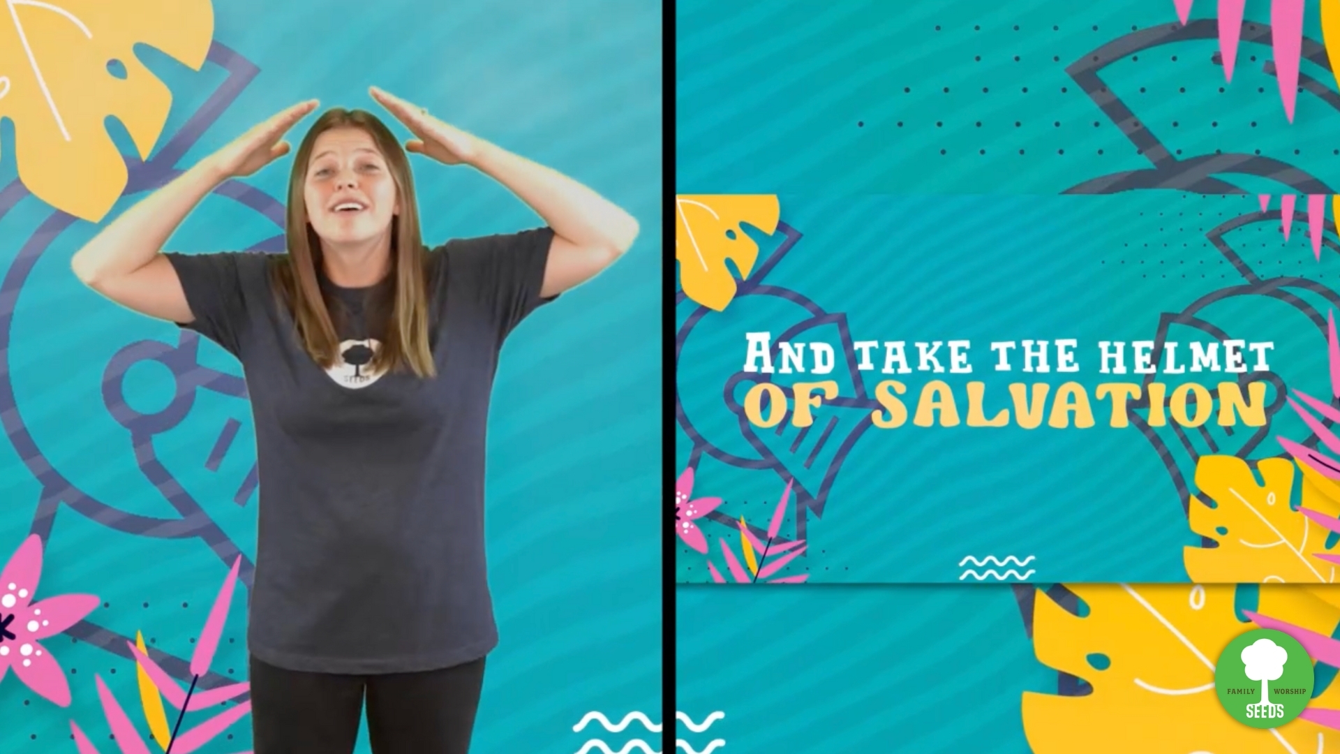 Helmets & Swords (Ephesians 6:17-18) Hand Motions