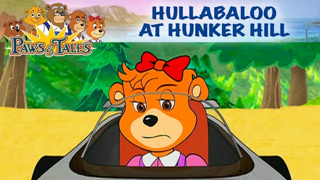 Hugh brags that his soapbox derby car...