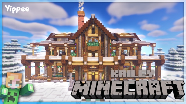 Minecraft tutorial: how to build a big survival house ( medieval