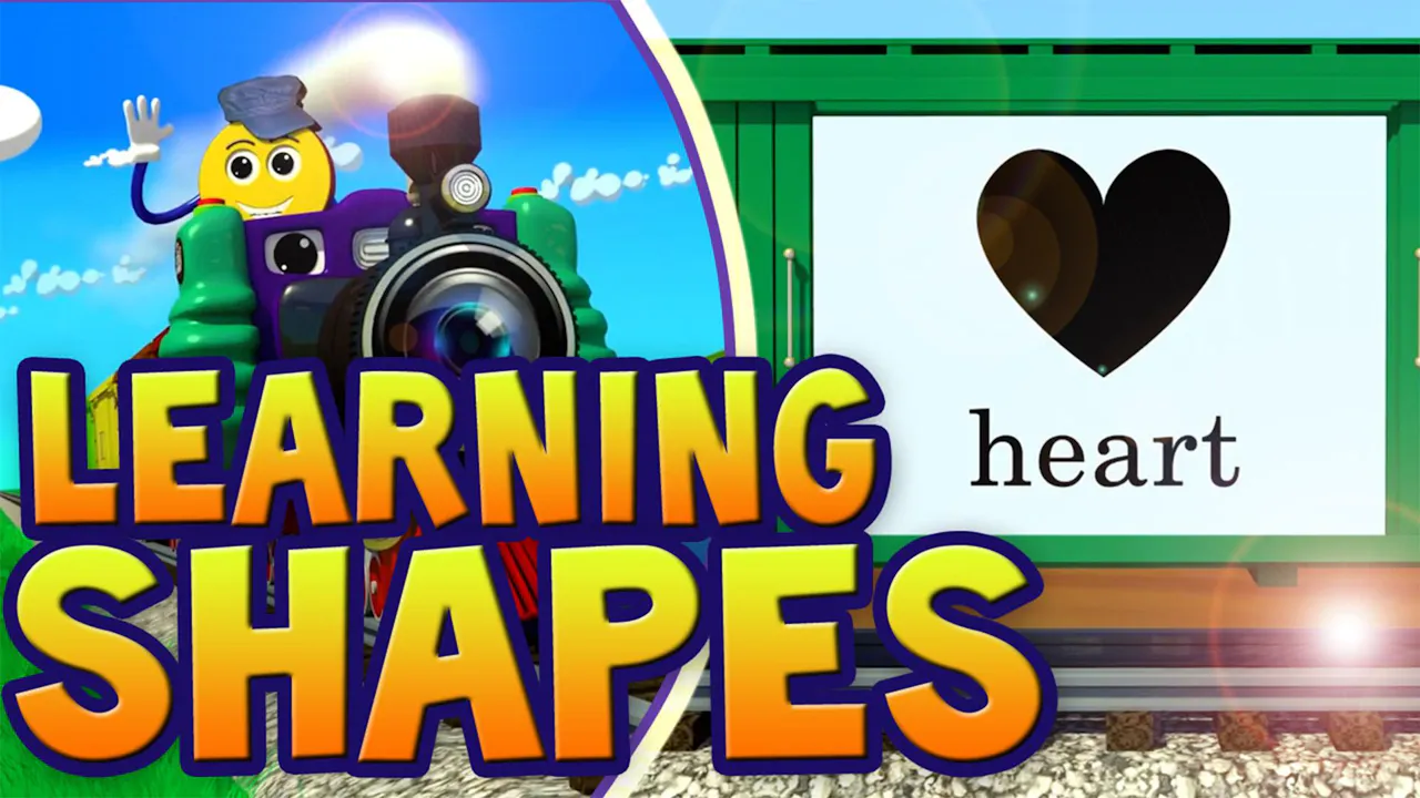 PicTrain | 31 | Learning Shapes Black - Season 1 - Yippee - Faith ...