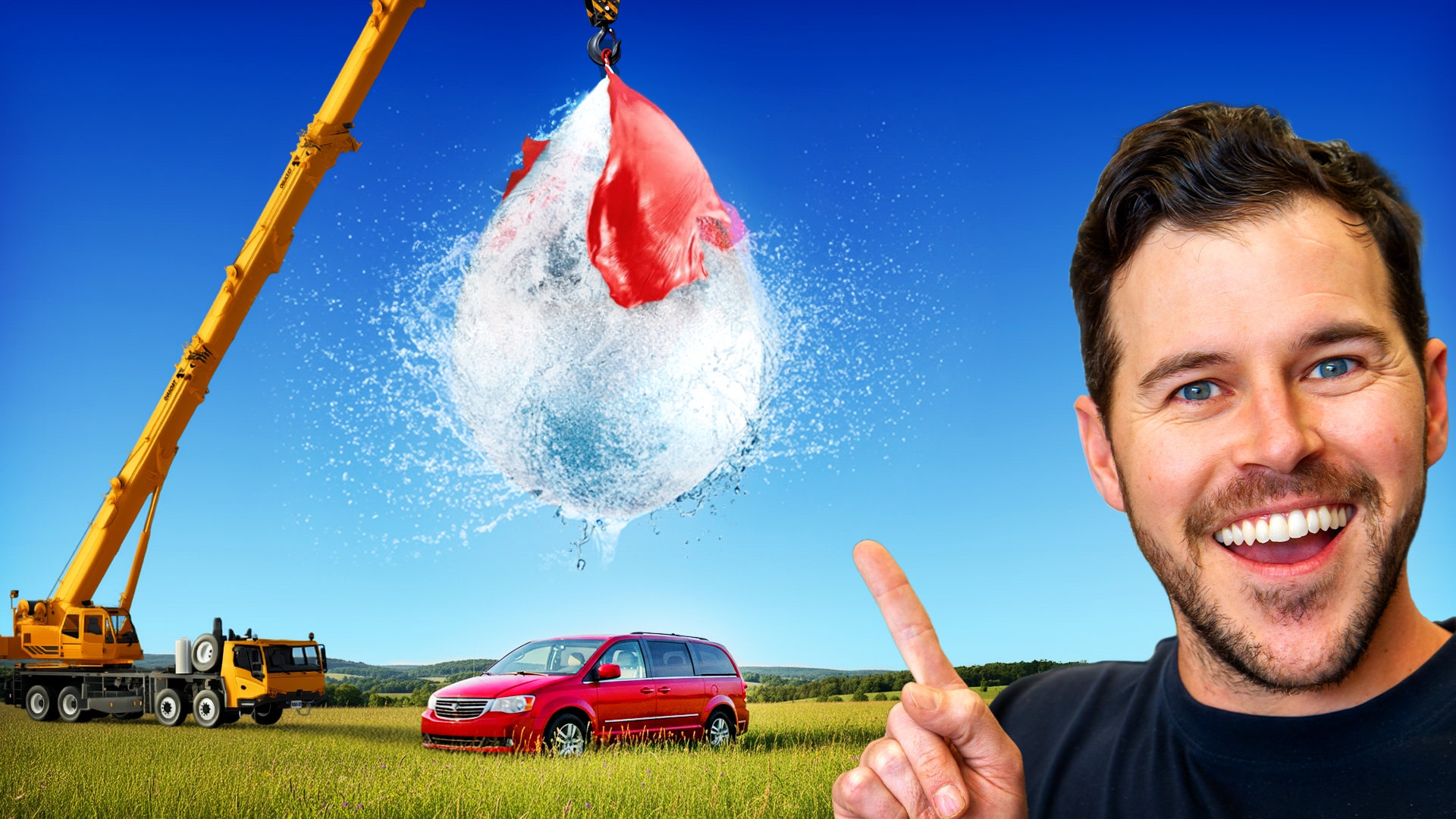 Can 2 Tons of Water Crush A Car