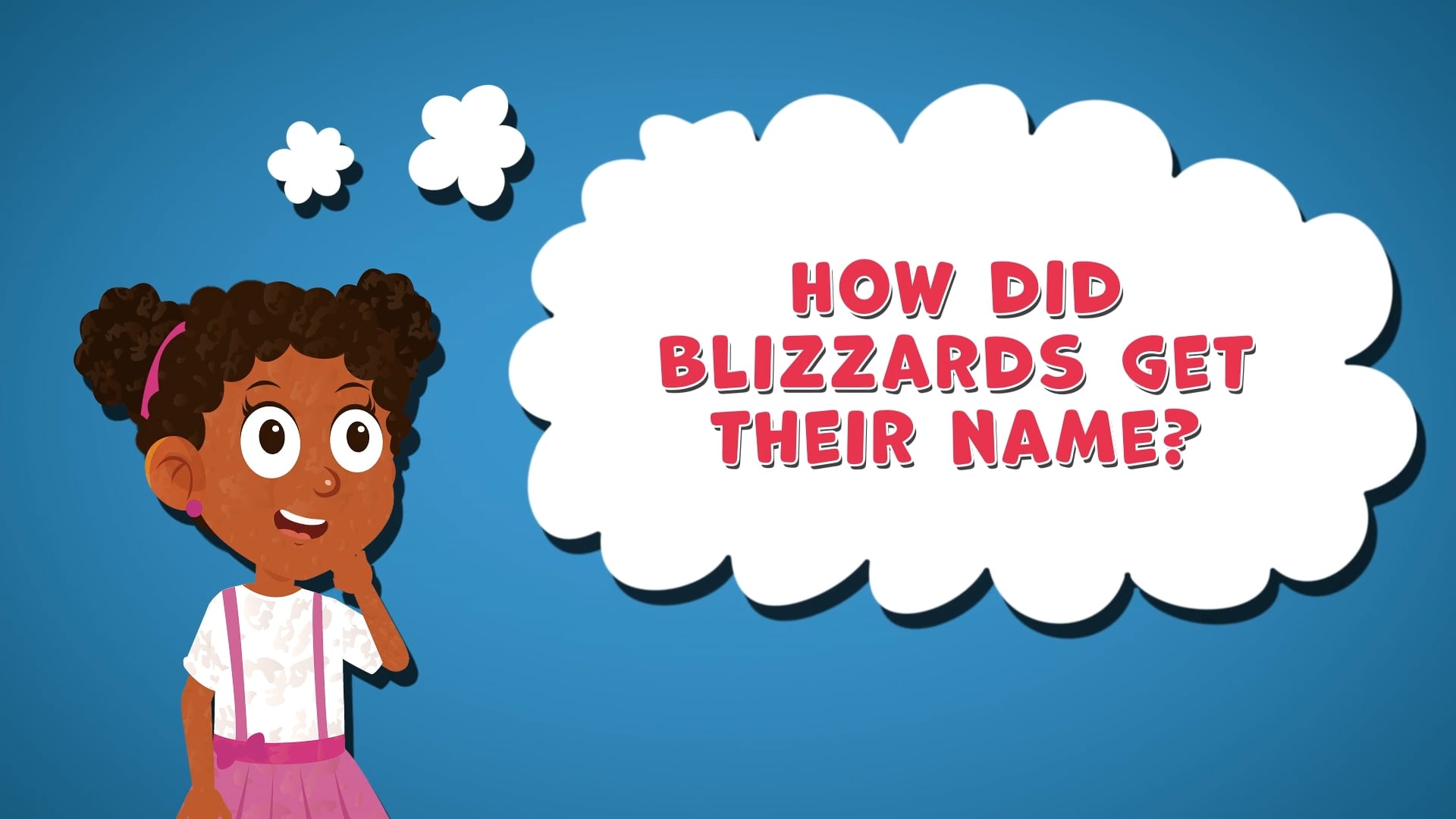 I WONDER - How Did Blizzards Get Their Name?