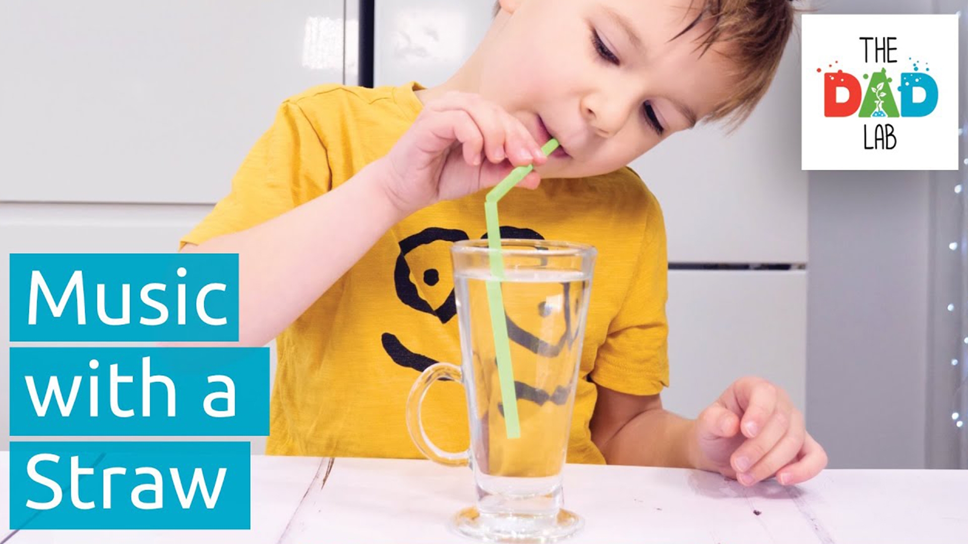 How to Make Music with a Straw | Kids Water Experiment